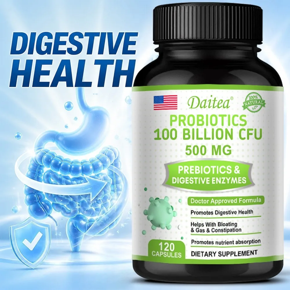 Probiotics 100 Billion Cfu-Help with Intestinal Health, Nutrient Digestion, Weight Management 1005012517189139