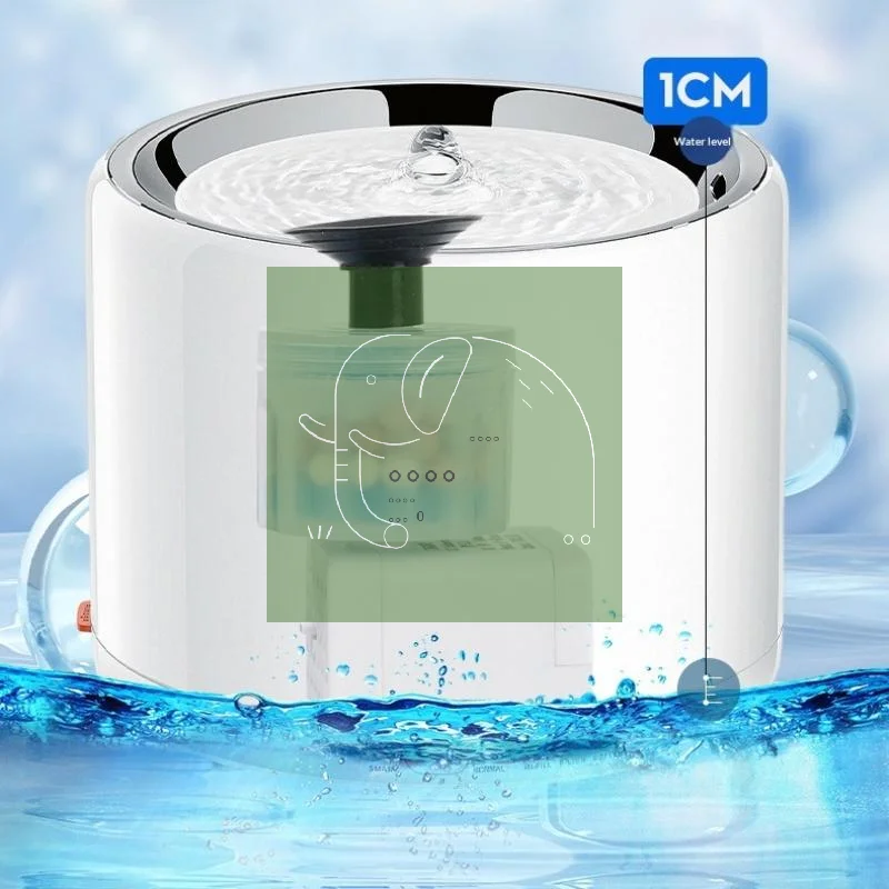 Dog Cat Water Dispenser Silent Submersible Pump Mini Filtration Device Waterer Pet Feeder USB (1Pcs) 1005012518213982