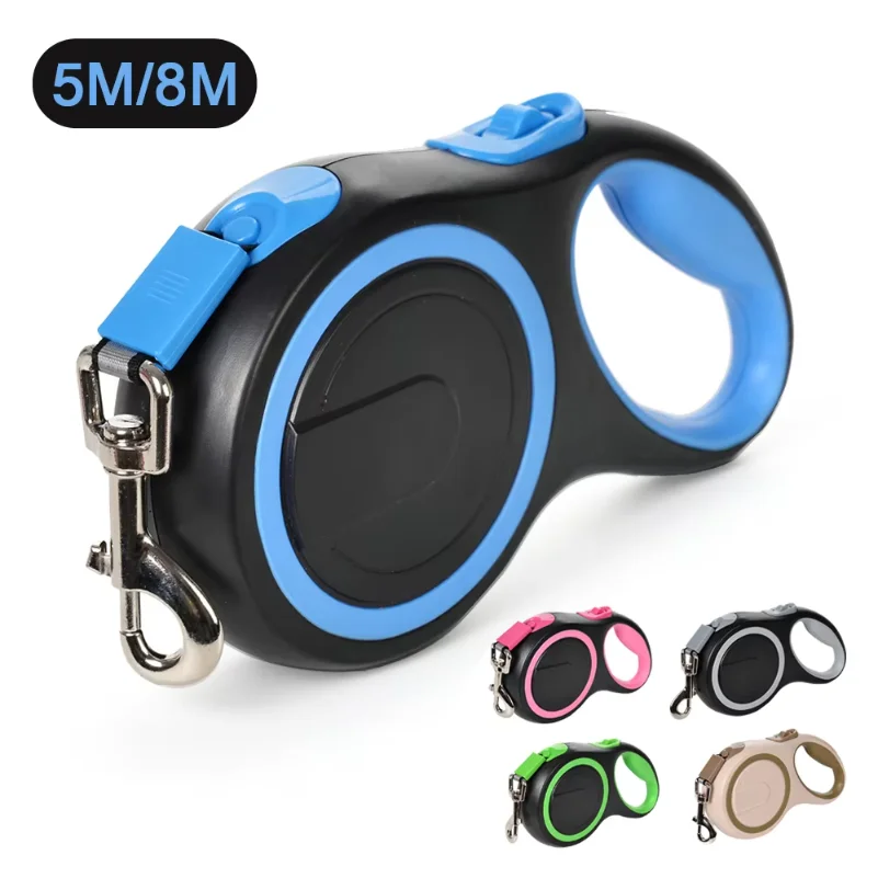 Automatic Retractable Big Dog Leash 5M 8M Strong Pet Roulette Leash for Small Large Dogs Cats 1005012520466677