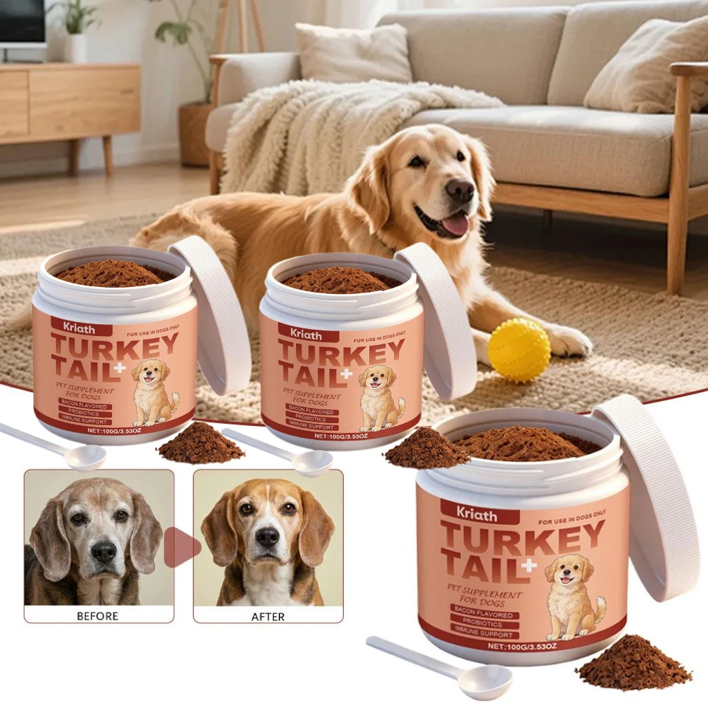 Elderly Dog Maintenance Joint Intestinal Skin Care Dog Probiotics Immune Support Agent Bacon (100g) 1005012521222574