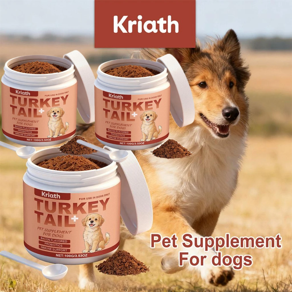 Maintenance Joint Intestinal Skin Care Immune Support Elderly Dog Tarkey Tail Pet Supplement (100g) 1005012521250070