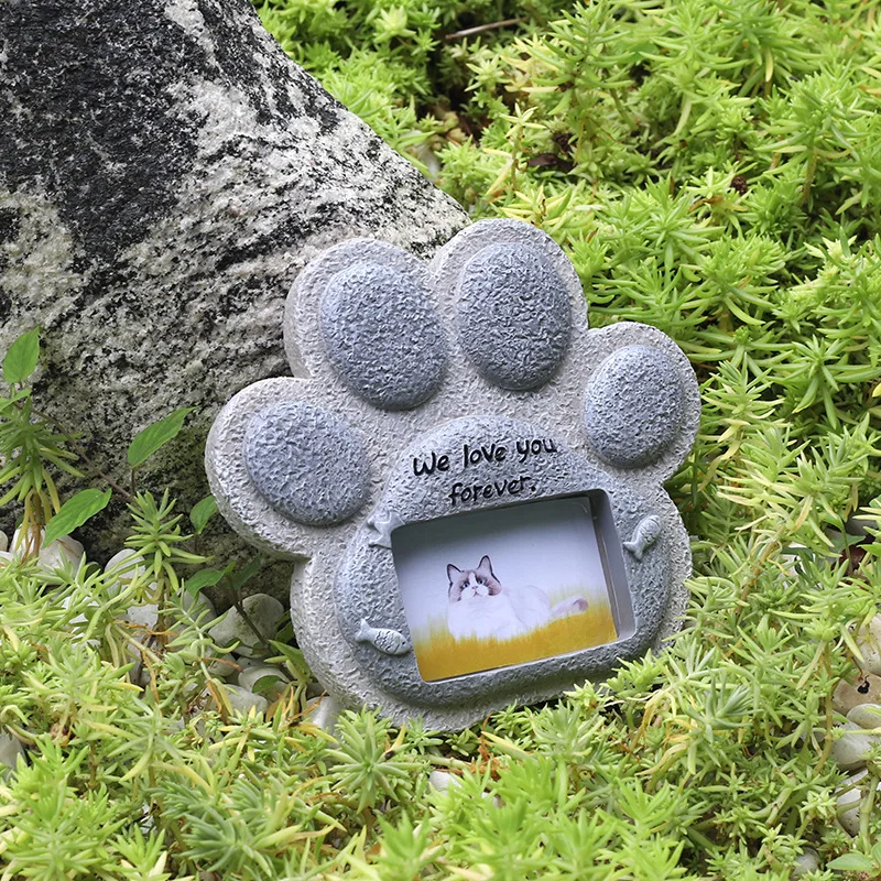Creative Resin Simulated Memorial Stone for Pet Dogs, Cat Animal Memorial Monument 1005012523687730