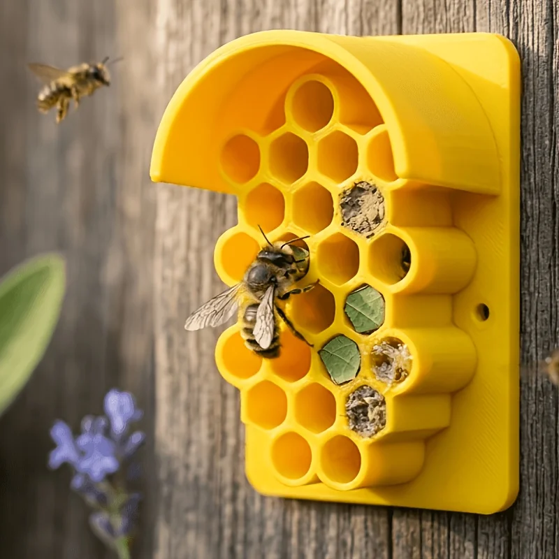 Garden Beneficial Insect Shelter Insect Hotel, Small Bee Hotel, Outdoor Hanging Habitat (1pc) 1005012524925303