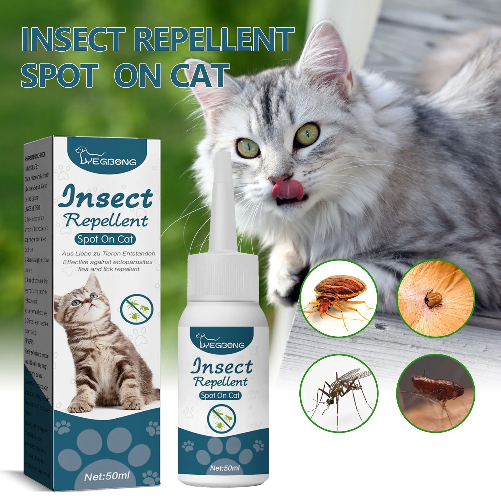Pet Flea Drops, Pet Flea Killer Drops 1005012526450755