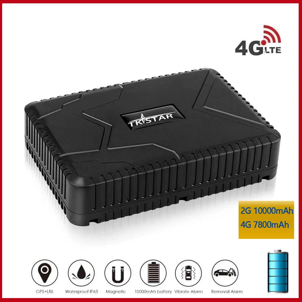 2G/4G Car GPS Tracker TK915 GPS Locator 10000mAh Magnet Waterproof IP65 GPS Car Tracker Tamper 1005012526844491