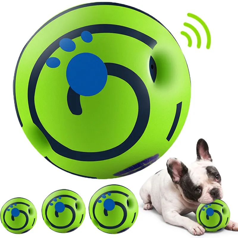 Wobble Wag Giggle Dog Toys Ball Squeaky Dogs Chew Teeth Cleaning Sound Toys Puppy Interactive 1005012526895145