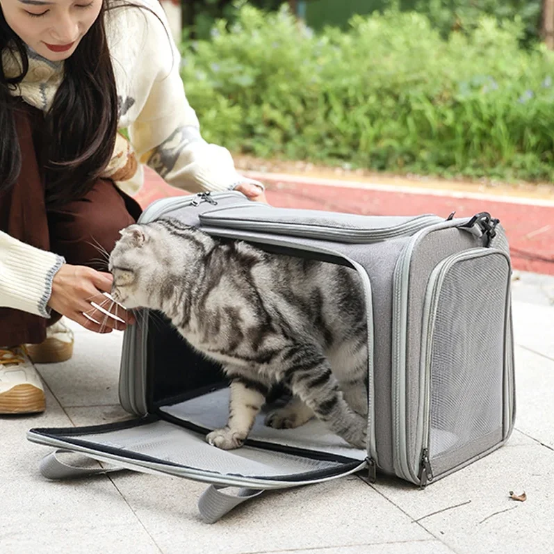 Large Capacity Pet Backpack for Cats and Dogs, Breathable Handheld Bag for Shopping 1005012527682509