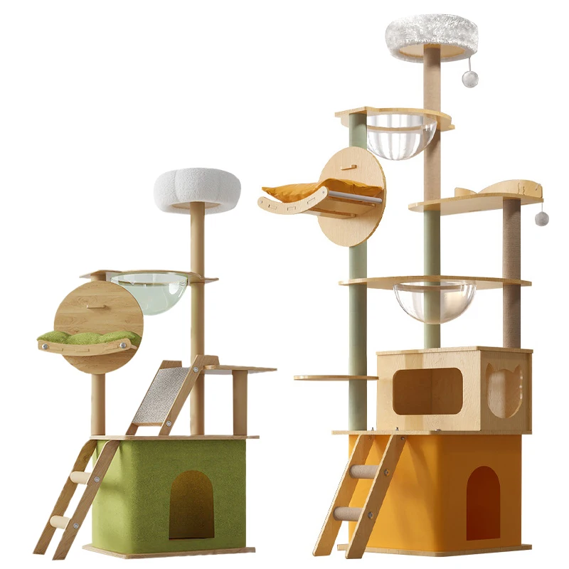 Luxury Christmas Design Cat Climbing Tree Fashion Scratching Tower Activity 1005012537674479