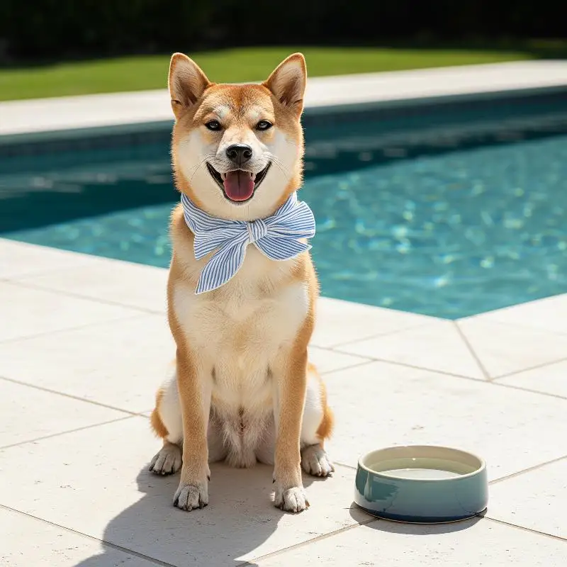 Dog Cooling Ice Scarf Breathable Adjustable Heatproof Collar for Pets Summer Walking Jogging Trips 1005012539656229