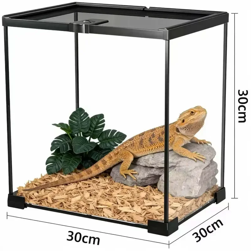 Reptile Terrarium Tank Insulation Glass Enclosure for Reptile Breeding Cage Various Sizes 120 1005012539790908