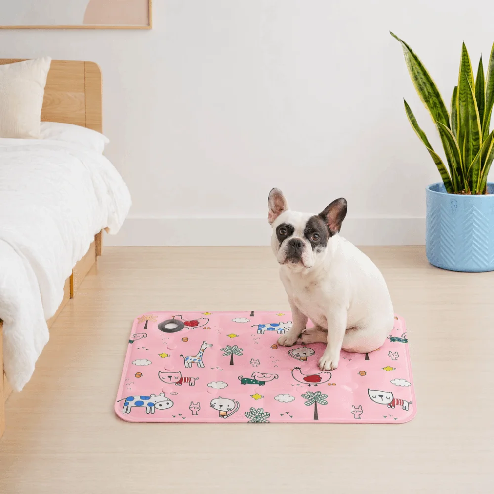 Portable Cartoon Pet Cooling Mat Anti Bite Self Added Water Pet Ice Cushion Moisture-Proof Non-Slip 1005012540725625