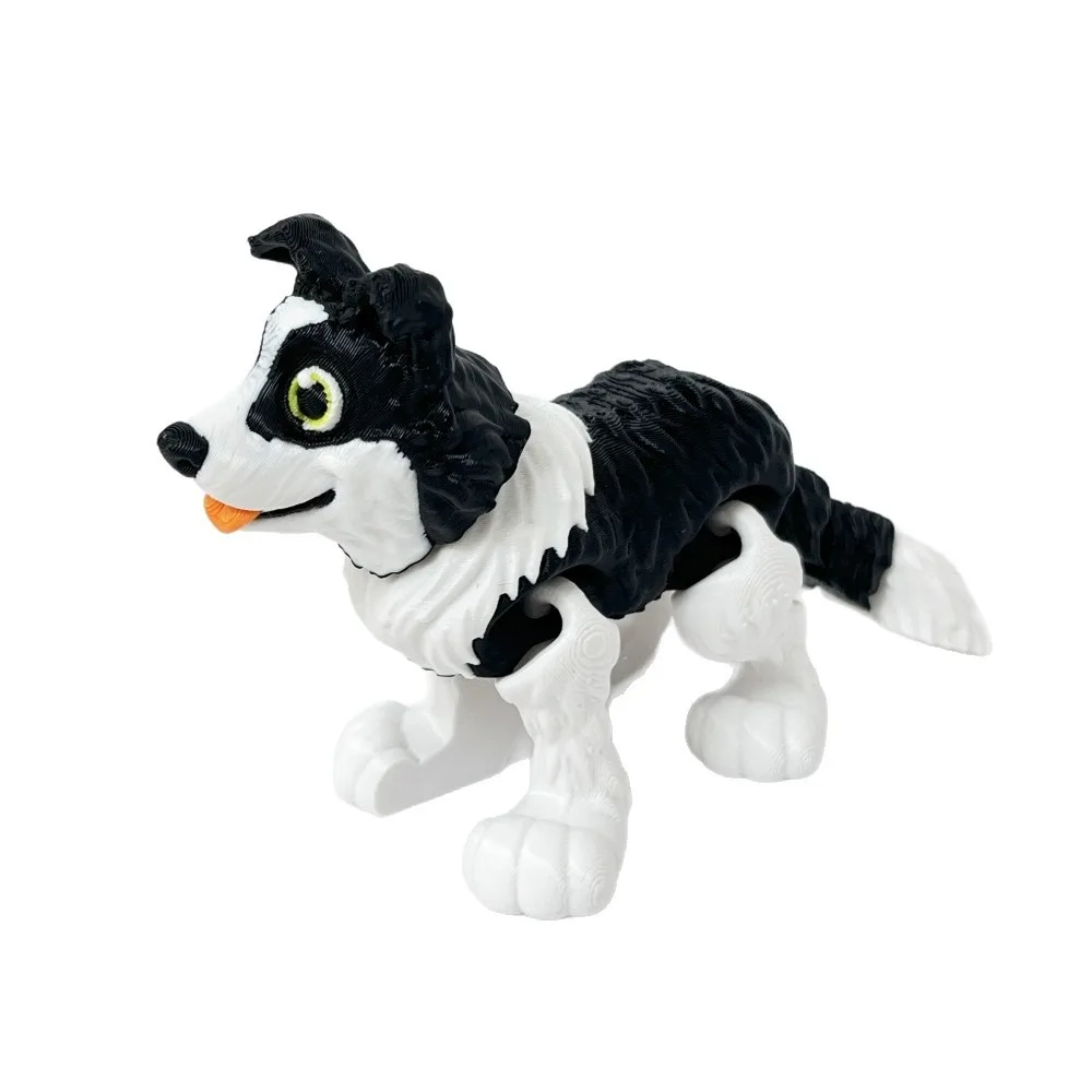 Multi-Jointed 3D Printing Dog Toy Movable Model Doll Multi Joint Dachshund Toys Crafts Collection 1005012545389385