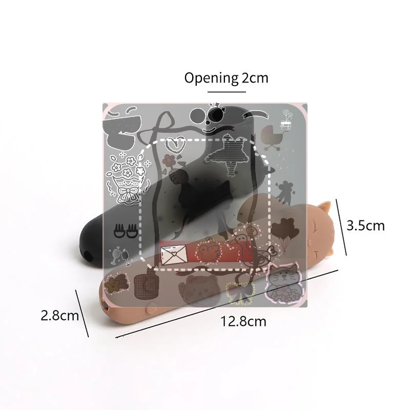 Cartoon Cat Anti-Collision Door Handle Cover Silicone Door Knob Cover Anti-Slip Safety (1Pcs) 1005012547540371
