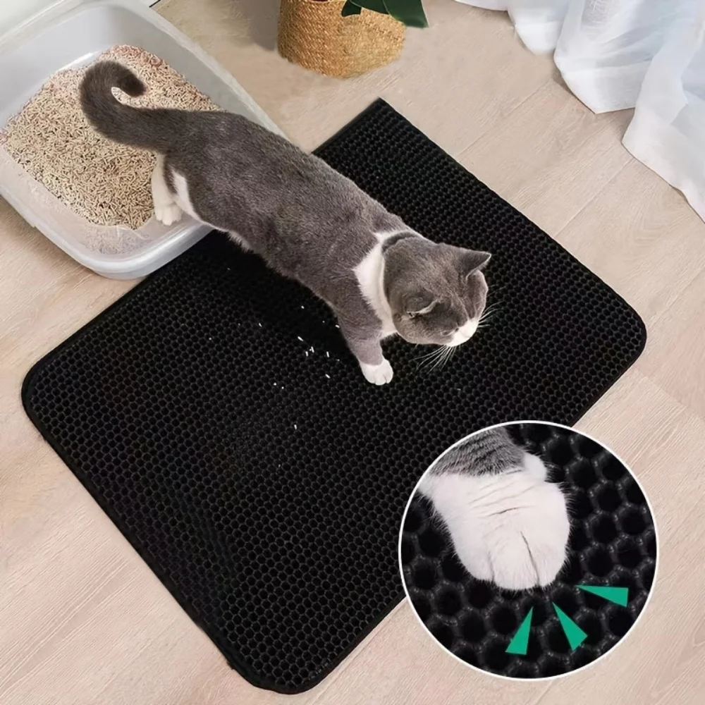 Double Layer Honeycomb Cat Litter Mat (2PCS) 1005012551391191