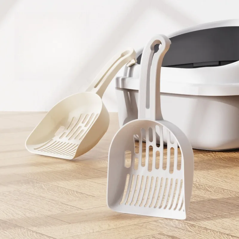 PP Cat Litter Scoop Dust Free Sifting Shovel for Cat Waste Cleaning Non Stick Pet Litter Box 1005012551647348