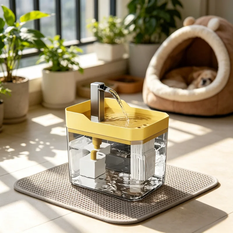 Cat Water Fountain USB Automatic, Circulating with Filter & Removable Pump 1005012558482514
