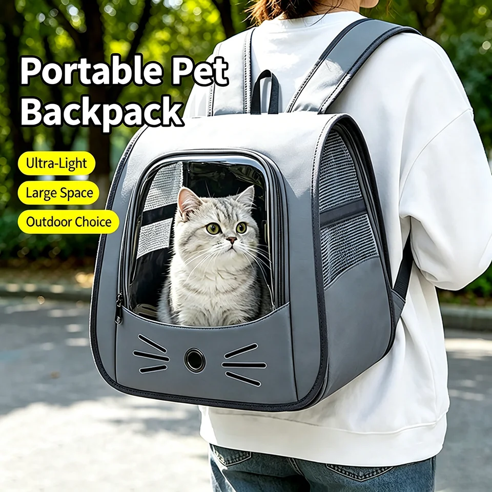 Breathable Oxford Pet Cat Carrier Backpack for Small Dogs 1005012559496437