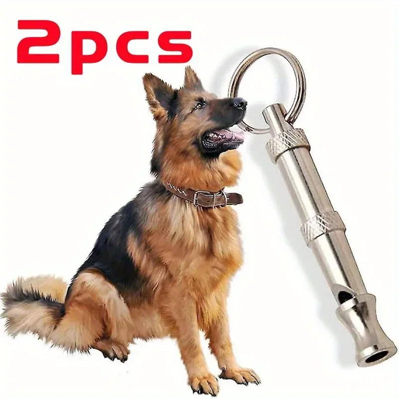 1/2/3Pcs Dog Whistle to Stop Barking, Adjustable Sound Pitch Dog Whistle with Keychain 1005012560549205