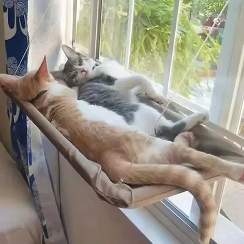 Cat Window Perch with 4 Strong Suction Cups, Ultra Soft Foldable Hammock Bed 1005012565653148