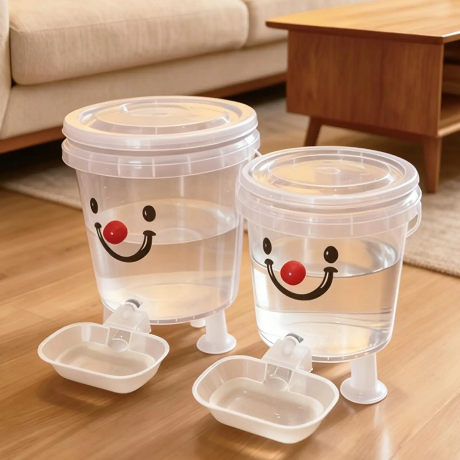 Pet Drinking Fountain Set Cartoon Automatic Water Dispenser 3/5L Large Capacity 1005012565688034