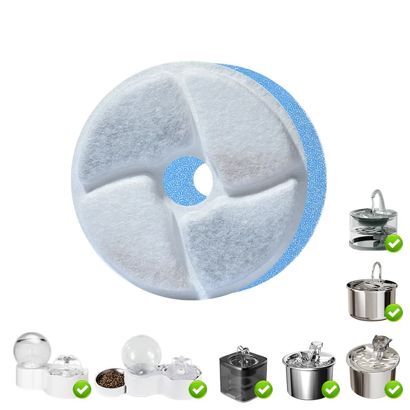 Cat Pet Water Fountain Filters, Replacement Filters Fit for Automatic Pet Fountain 1005012568677987