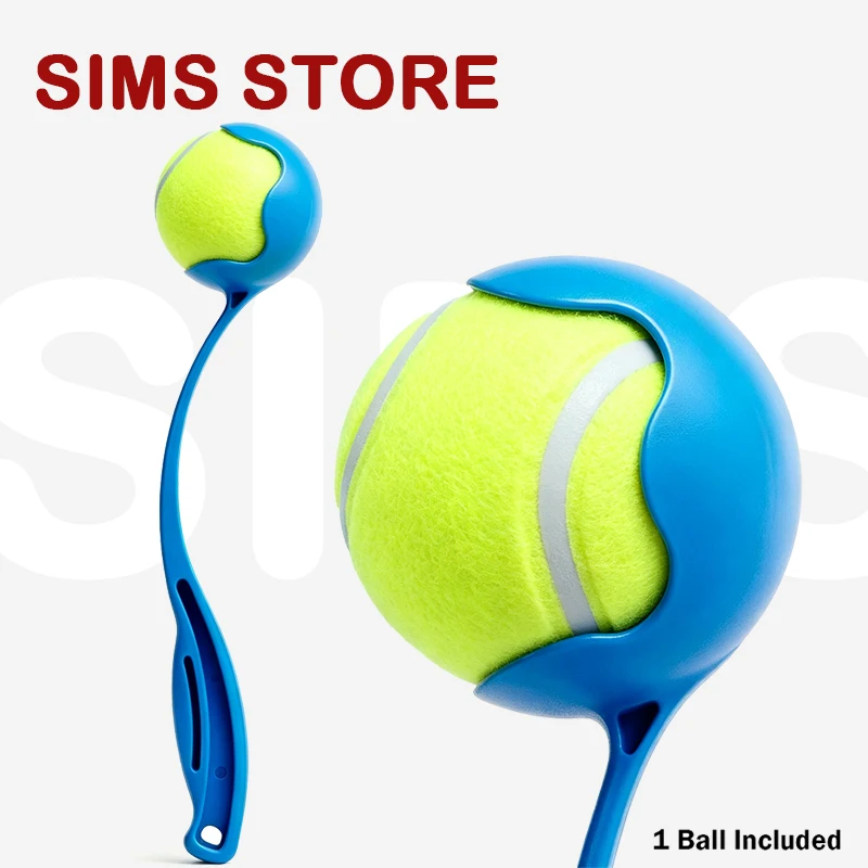 Portable Dog Ball Launcher Stick Pet Tennis Throw Toy Outdoor Interactive Puppy Training 1005012568993366