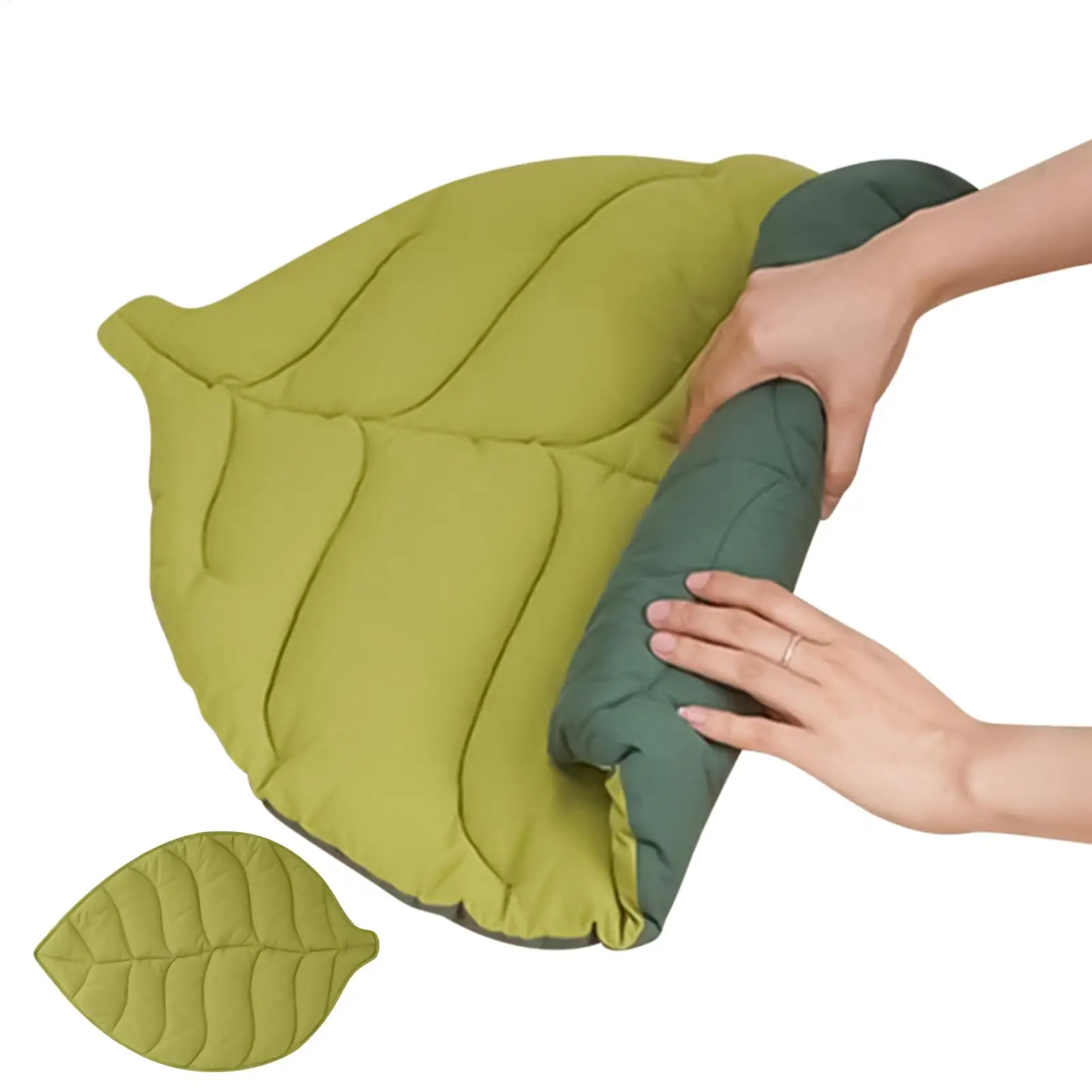 Cooling Dog Mat Cat Leaves Shape Bed Blanket Non-Slip Portable Washable for Indoor Outdoor Pool 1005012577067101