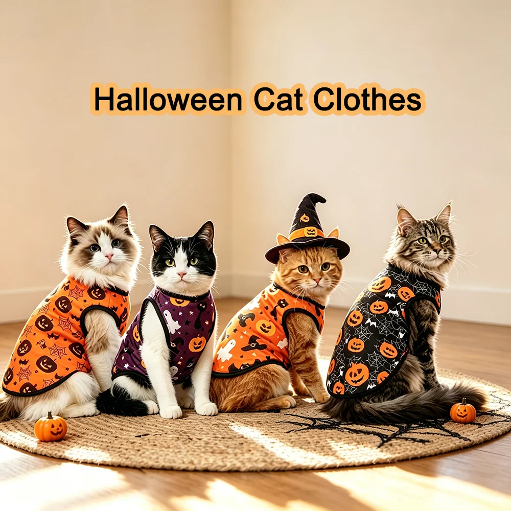 Pet Cat Clothes for Small Medium Cats Dogs Funny Party Dressed Up Cosplay Costumes Cute Kitten 1005012577295100