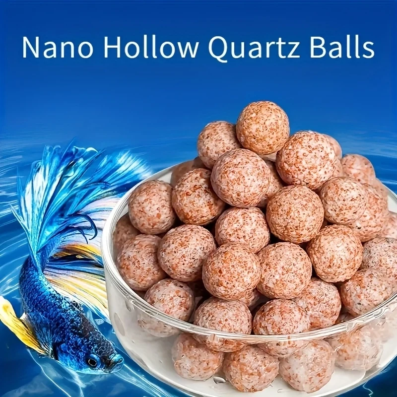 Aquarium Filter Media Hollow Quartz Balls Bacteria House Ceramic Rings Nano Bio Balls for Fresh 1005012585835181