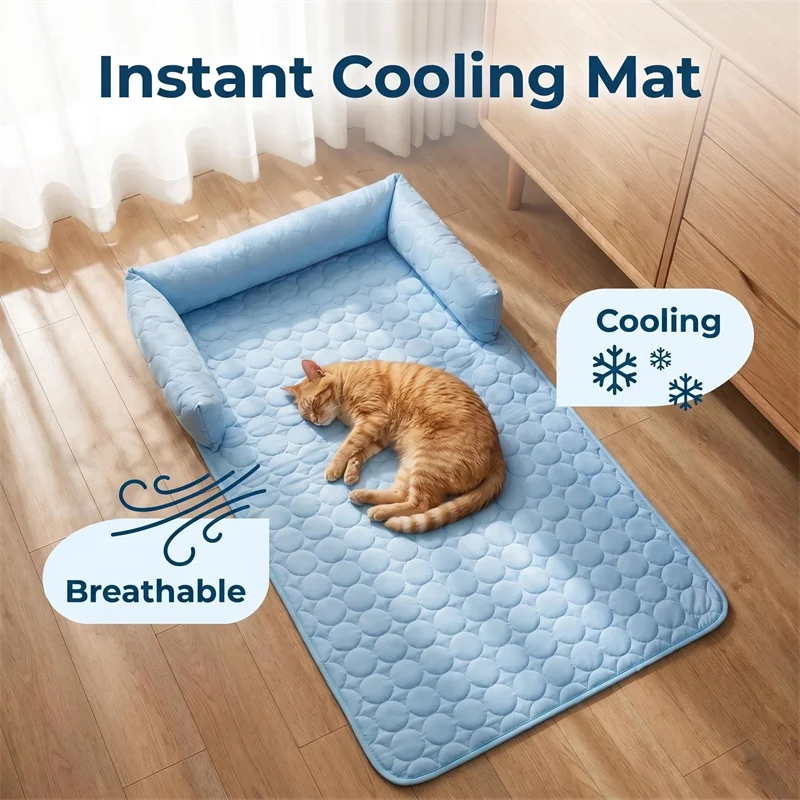 Dog Cooling Mat Summer Pet Cold Bed Extra Large for Small Big Dogs Pet Accessories Cat Durable 1005012587560055