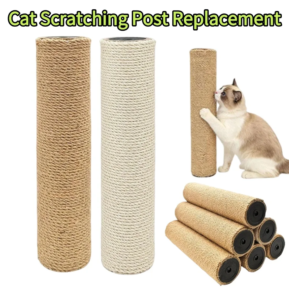 Cat Scratching Post Replacement 31cm DIY Cat Climbing Tree Tower Pole Rope Scratch Pole Kitten Play 1005012593920074