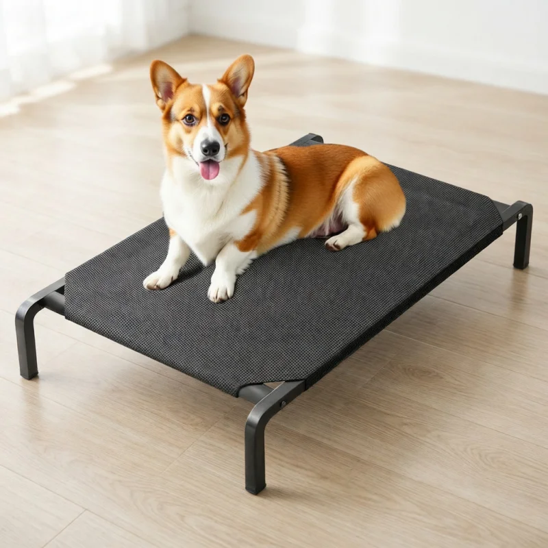 Elevated Dog Bed for All Seasons Moisture Proof Breathable Removable Washable Golden Retriever Pet 1005012613348850