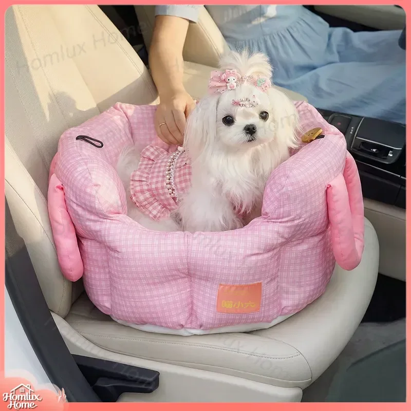 Car Kennel for Dogs Cats Small Pets Travel Carrier Anti-Slip Waterproof Car Seat Cover Dog Crate 1005012624097995