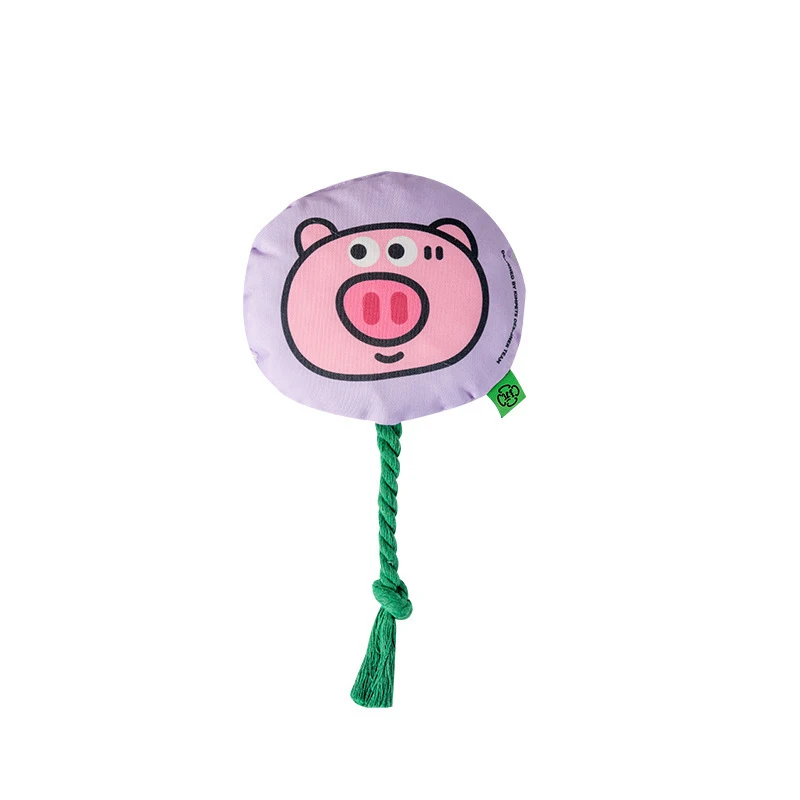 Dog Toy Made of Hemp Rope, Durable and Chewable, with Cartoon Patterns and Sound Effects, Pet Toy 1005012630105758