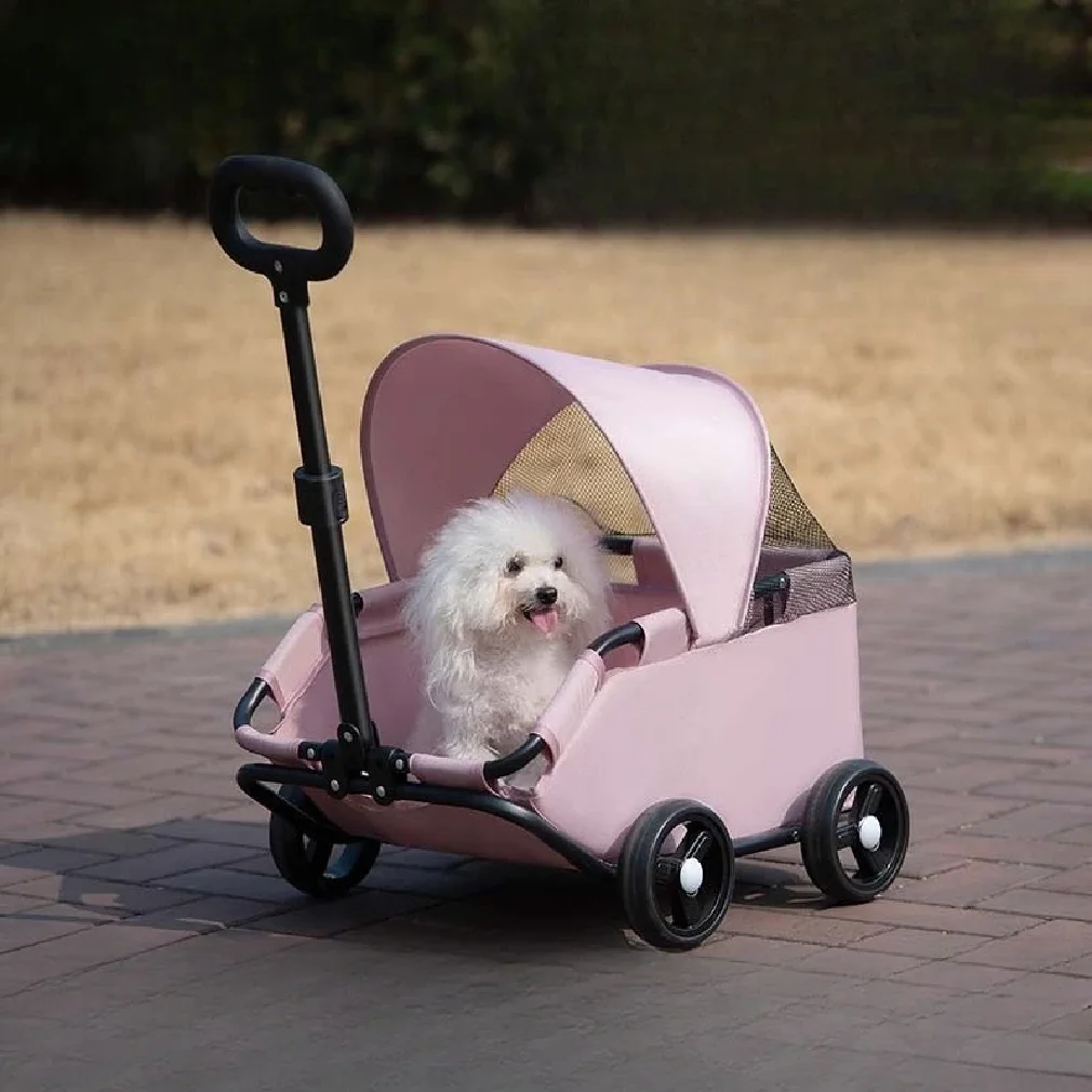 Small Pet Stroller for Dogs Cats Teddy Bears Outdoor Activities Lightweight and Foldable Car 1005012636322361