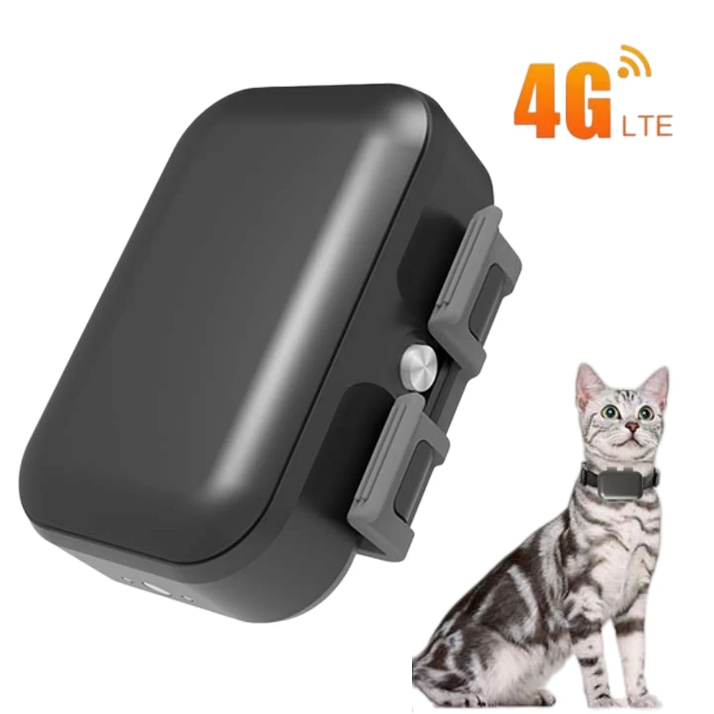 Mini GPS Tracker Pet Triple Positioning Real Time Tracking Geo-Fence Alarm Anti-Lost Locator For (4G) 1005012701866385