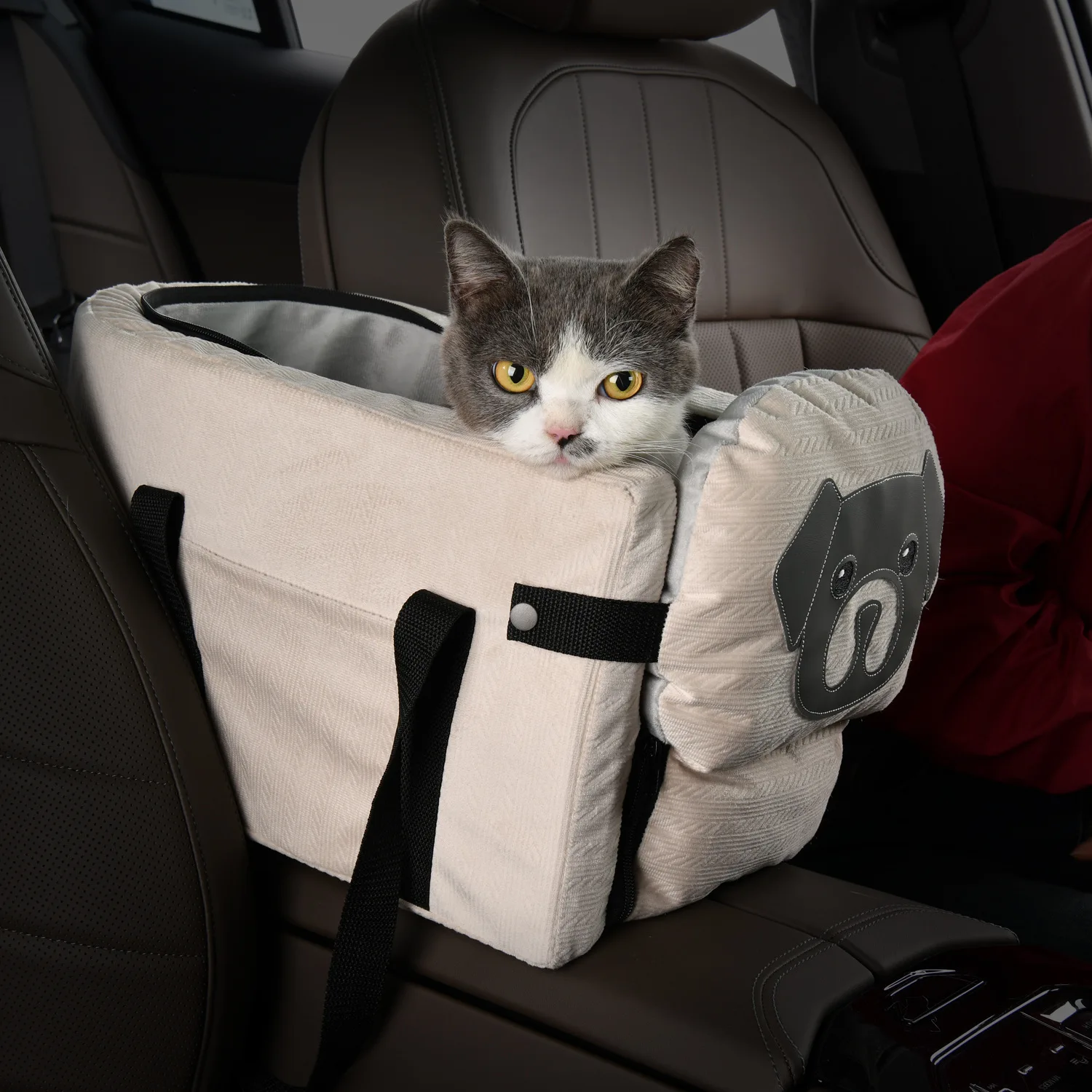 New Cute Pet Car Luggage Multifunction Convenient Pet Car Safety Seat Large Capacity Dog Car 1005012702002541