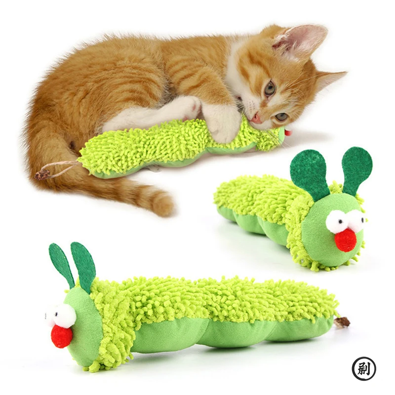 Cat Plush Toy Pet Amusing Cat to Relieve Boredom Interactive Scratch-Resistant and Bite-Resistant 1005012704979185