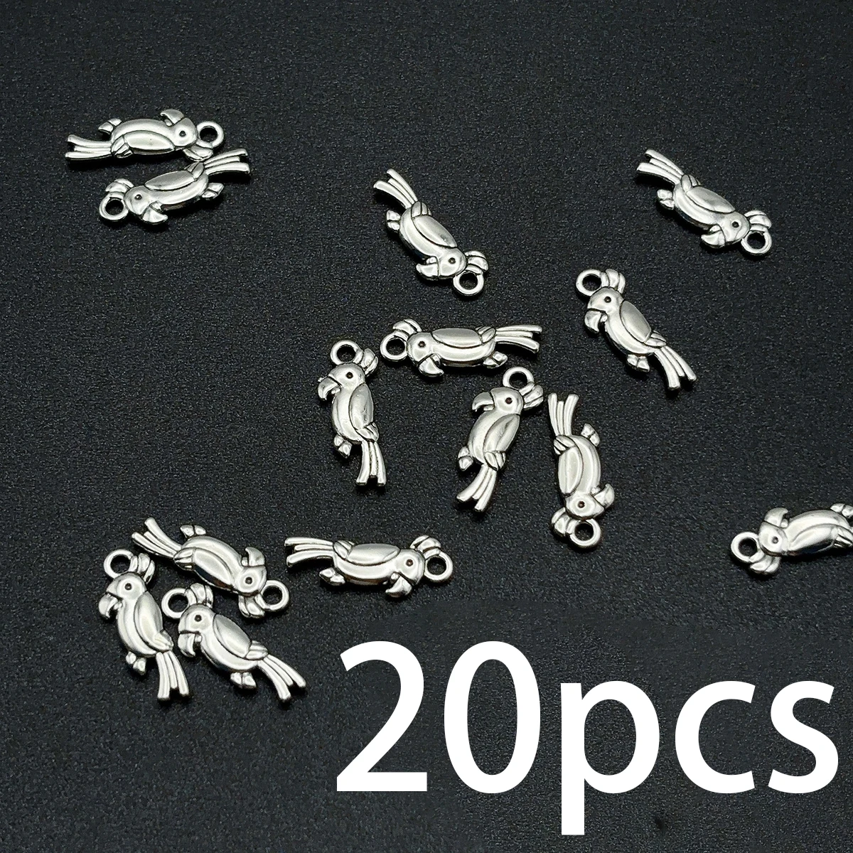 20 Pieces of 3D Parrot Handmade Accessories, Small and Simple Bird-Shaped Designs 1005012758956090