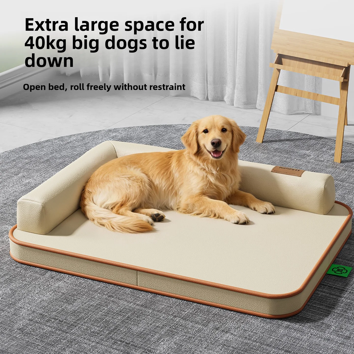 Dog Mat Suitable for All Seasons, Medium-Sized and Large Waterproof Tear Resistant Dog Bed 1005012829183343