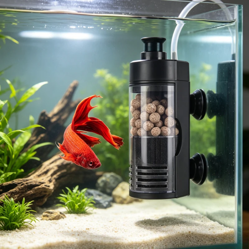 Pneumatic Aquarium Filter Bio Water Circulation Oxygen Increasing Biochemical Bacteria Culture 1005012840587184