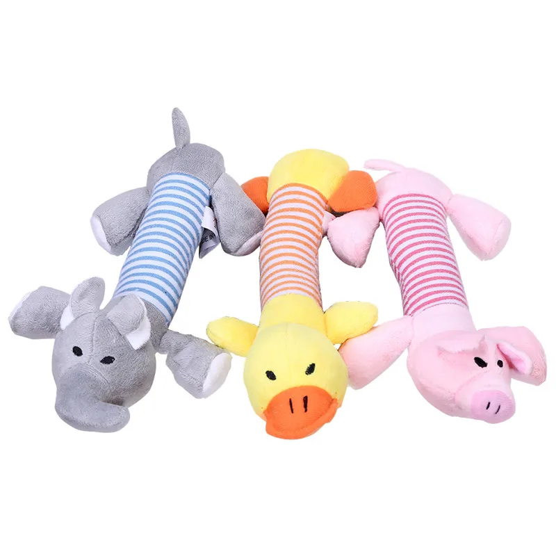 Popular Pet Dog Cat Funny Fleece Durability Plush Dog Toys Squeak Chew Sound Toy Fit for All Pets 32855476515