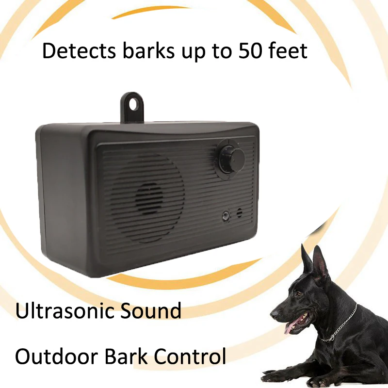 JANPET Outdoor Ultrasound Repeller Anti Barking Dogs Trainings Dog Repeller Pet Control Sonic Stop 32856921025