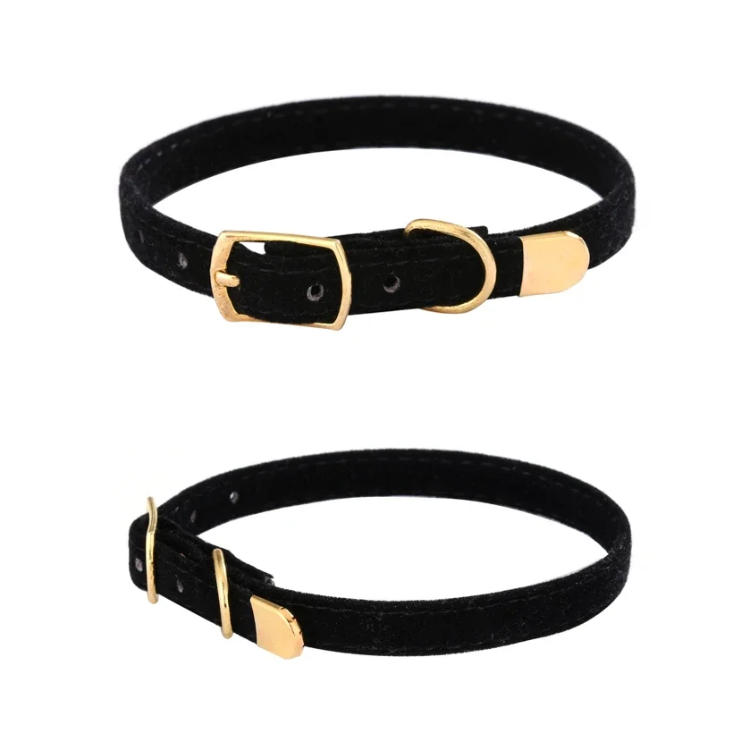 Flocking Collar Pet Supplies for Cats Kittens Small Dogs Chihuahua Puppy Accessories Comfortable 32892018549