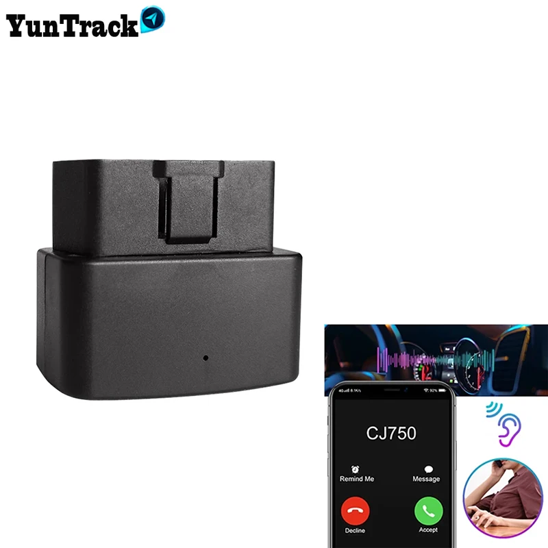 OBD 4G GPS Tracker Car Start Stop Monitor Locator ACC NO Off Power Tracking Vibration Alert 32914635086