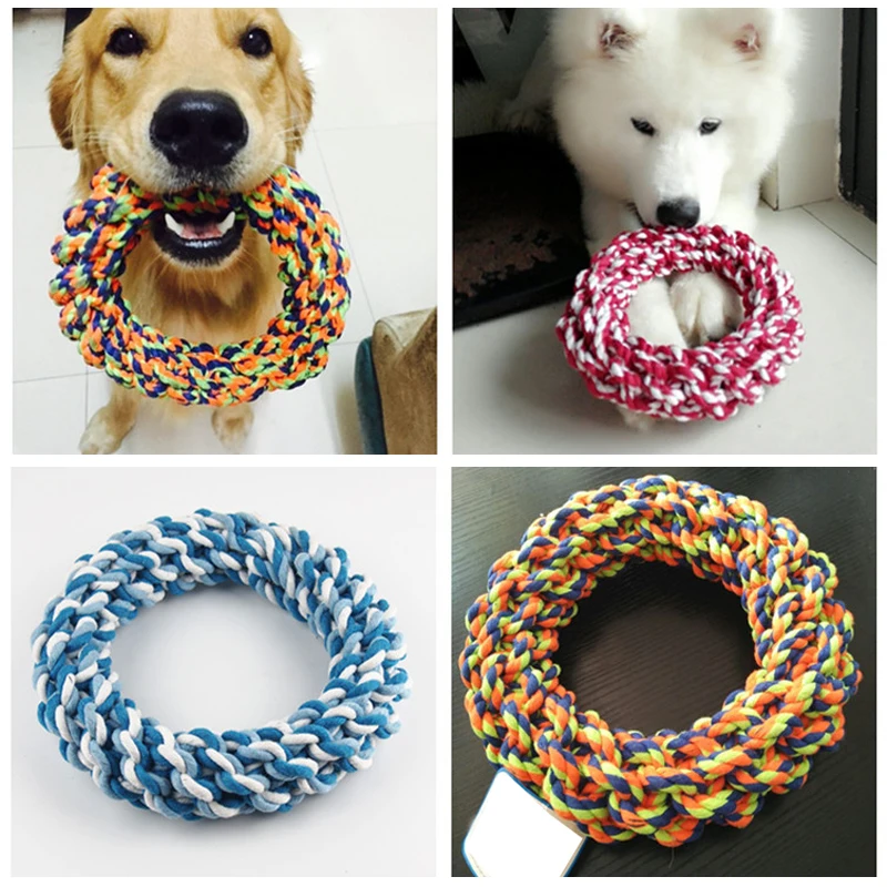 Sturdy Big Dog Chew Rope Toy Bite Resistant Pet Toys for Medium Large Dogs Golden Retriever Pitbull 32956217024