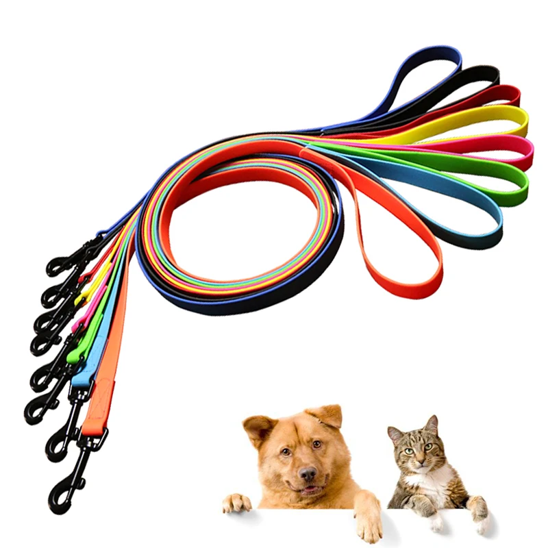 Dog Leash Collar PVC Waterproof Lead Leashes Anti Dirty Easy to Clean for Big Small Dogs Puppy Pet 32963087731