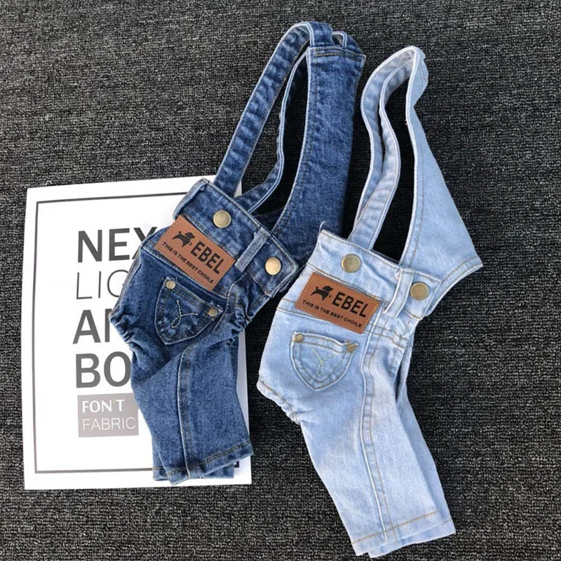 Denim Dog Clothes Jeans Pet Dogs Clothing For Small Medium Dog Costume Chihuahua Clothes For Dogs 32993732656