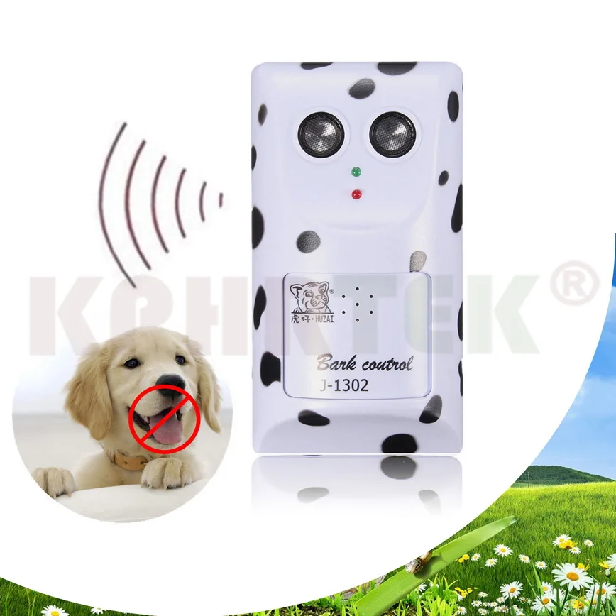 Original Dog Anti Bark Voice Sensor Ultrasonic Deterrent Stop Barking Training Control 15-28nf 33029973848
