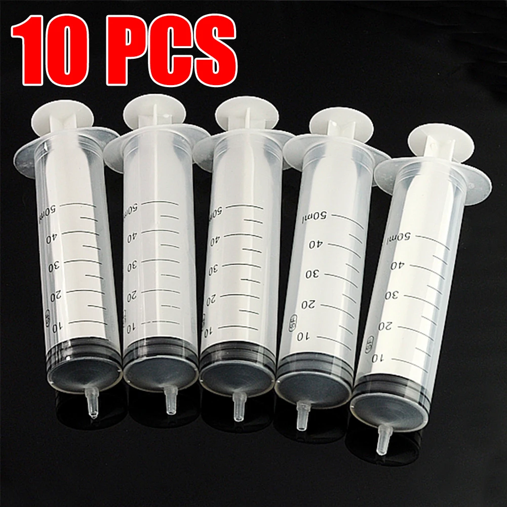 2.5ml 3ml 5ml 10ml 20ml 30ml 50ml 10Pcs Disposable Syringe Pet No Sterile Feeder Needle Glue (1ml) 33045318374